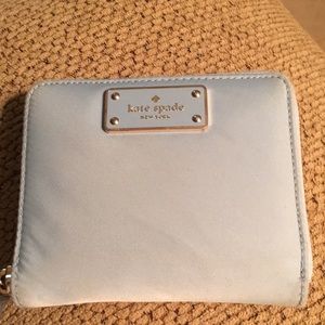 Kate spade blue wallet